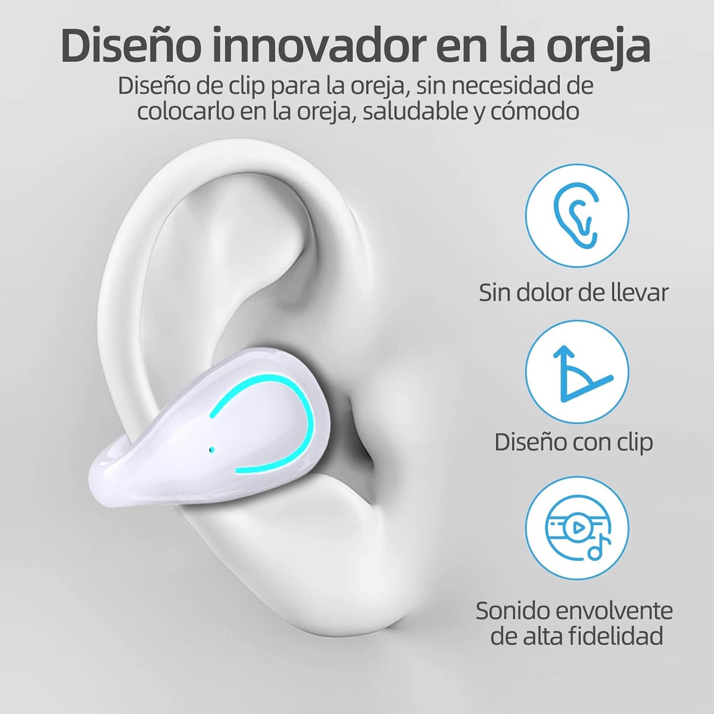 Audifonos Inalambricos IPX7 Pantalla LED